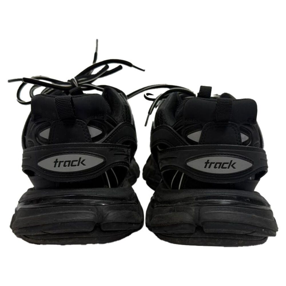 Balenciaga Track Sneakers in Black Polyurethane - Picture 4 of 12